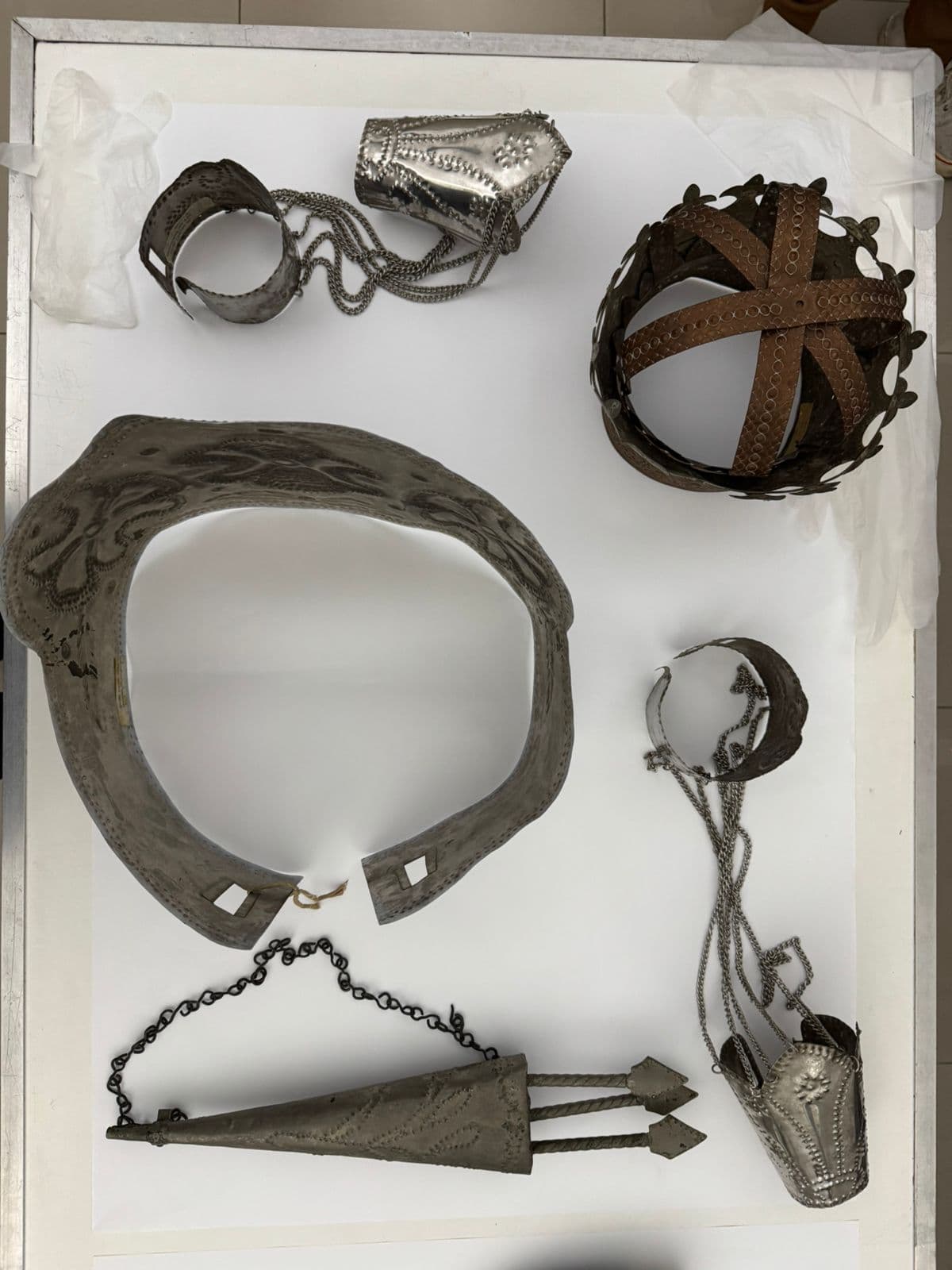 Momento de imersão dos participantes no ritual recriado em realidade virtual