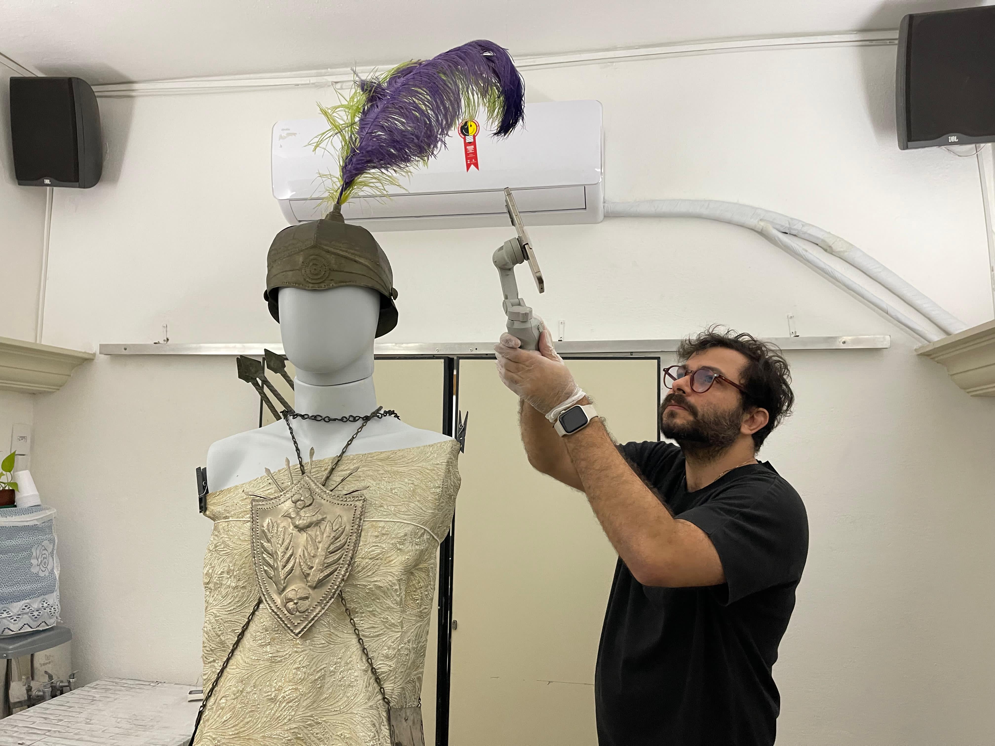 Preparação de ambiente para a experiência de realidade virtual