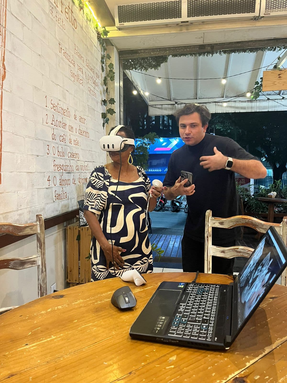 Processo de captura volumétrica dos elementos rituais